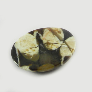หินโมราถั่วลิสงธรรมชาติ3.31 Gms รูปไข่18X24มม. อัญมณีหลวม Cabochon - Product Image 2