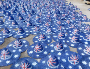 Sombrero de paja de México hecho en fábrica de Vietnam 2025 de alta calidad, buen precio para viajes al aire libre, uso informal, estilo de imagen - Product Image 2