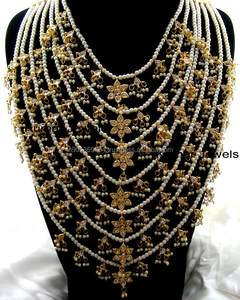 gold rani haar necklace designs 
