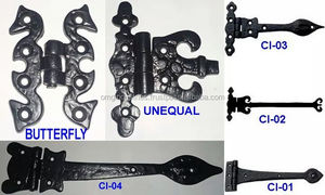 OMG INDUSTRIES Ferro Fundido Móveis Antique <span class=keywords><strong>T</strong></span>-Hinge - Product Image 3