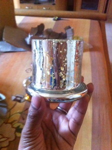 Vente en gros Cloche en verre mercure Bougeoirs votifs Bougeoirs décoratifs de Noël - Product Image 4