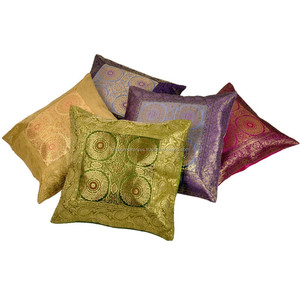 Fundas de almohada de yute de lana Kilim tejidas a mano hermoso patrón geométrico bordado lujosa funda de cojín para decoración del hogar del Hotel - Product Image 2