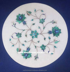 Design plaques de marbré, pierre de Malachite naturelle - Product Image 1