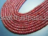 Prix usine rubis naturel facettes Rondelle perles cristaux verre perles de pierre en vrac en rouge bleu rose 4mm taille pour l'utilisation de bijoux - Product Image 6