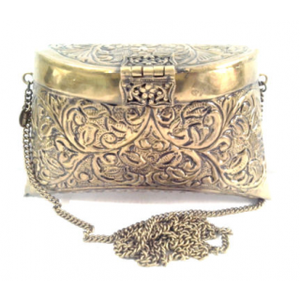 Bolsos de mano hechos a mano de metal y latón, bolso de mano Vintage - Product Image 3