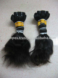 Trama de cabello humano 100% remy, precio al por mayor, sin procesar, grado 12A, extensión de cabello humano 100% virgen indio - Product Image 5