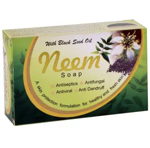 Neem Soap with Black Seed Oil herbal soap beauty soap for skin OEM ODM customization