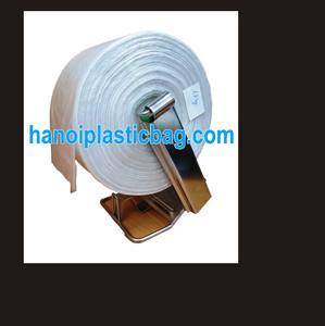 HDPE star-<b>seal</b> clear flat plastic <b>bag</b> on roll for food competitive price - Product Image 2