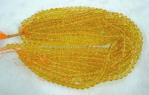 Cuentas de Citrino Natural de Alta Calidad, Cuentas de Piedras Preciosas Semipreciosas, Cuentas de Cuarzo Amarillo para la Fabricación de Joyas, Suministro al por Mayor de Gemas - Product Image 2