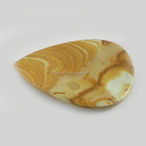 หินขัด Cabochon ลูกแพร์ขนาด22*33มม.,หินโมราธรรมชาติสำหรับทำเครื่องประดับ - Product Image 2