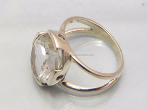 แหวนแต่งงานควอทซ์พลอยอเมทิสต์สีเขียวแหวนหมั้นสไตล์คลาสสิกสีเงินสเตอร์ลิง925ได้รับการรับรองจาก Cma สำหรับปาร์ตี้วันครบรอบ - Product Image 3