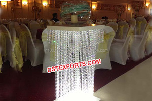 Decoración Moderna para el Pasillo de Boda India, Pilares Cuadrados de Cristal, Pasarela Mandap, con Color y Tamaño Personalizables - Product Image 4