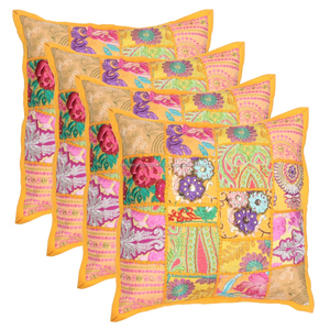 CU 124 Cotton Cushion Cover Four Pieces Cushion Cover - Product Image 1