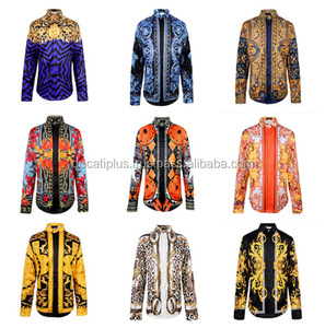 Chemises hawaïennes pour hommes, sur mesure, OEM, 100% polyester, sublimation - Product Image 3