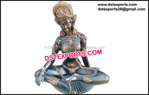 Estatua de León de fibra de vidrio, estatua de Animal dorado para entrada - Product Image 5