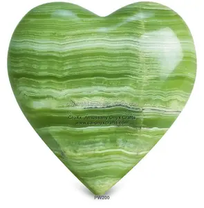 Heart Shaped Onyx Paper Weight