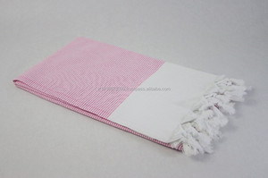 CAROLINE PESHTEMAL - Pinky- Strippy <b>Turkish</b> <b>Towel</b> - Hammam, Pestemal <b>Towel</b> Direct From Factory, Classic Collection - Product Image 4