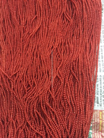 Coszcalt exporte des perles de corail rouge de taille 2-4 mm, prix Italie