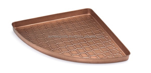 Bandejas Metálicas para Botas de Esquina para el Hogar con Alta Calidad de Cobre Antiguo para Uso en Exteriores - Product Image 2