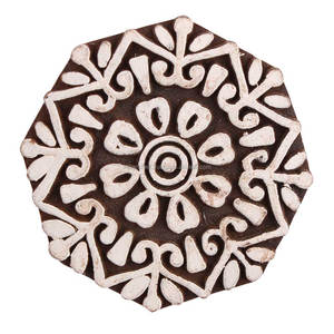 Bloques de impresión de madera indio tallado a mano textil de madera hecho a mano - Product Image 1