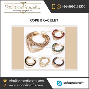 2017 Newly Arrived <b>Rope</b> <b>Bracelet</b> Jewelry for WomenHandmade Creations - Product Image 1