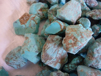 Turquoise naturelle brute, pierre précieuse bleue, origine Royaume-Uni, taille et poids personnalisables, prix raisonnables