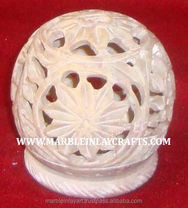 Soapstone Home Decorative <b>Candle</b> Holders - Product Image 1