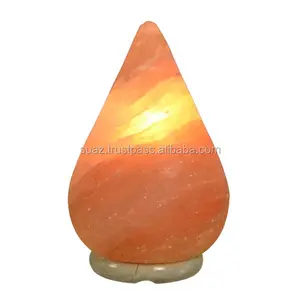 Tear Drop Himalayan pink Salt Lamp Water Drop Shape Salt Lamps Himalayan Tear Drop Salt Lamps - Product Image 4