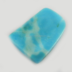 18x25mm Best Quality Synthetic Larimar Gemstone 3.85 gms Fancy Shape Cabochon, loose gemstone IG0343 - Product Image 3