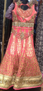 การออกแบบปักสาวแต่งงานที่มีคุณภาพสูง Anarkali ชุด - Product Image 4