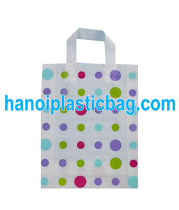 Bolsa de Plástico Personalizada con Asa de Bucle Suave de HDPE - Product Image 4