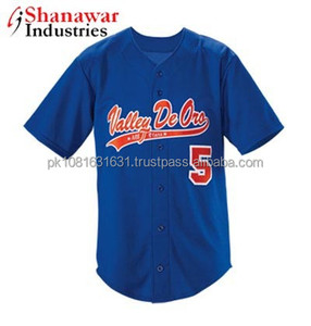 เสื้อเบสบอลคุณภาพสูง ตัดเย็บตามสั่ง ระบายอากาศได้ดี ไซส์ใหญ่ ขายส่ง ชุดยูนิฟอร์มเปล่า เสื้อซอฟต์บอล - Product Image 6