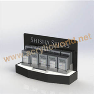 บุหรี่แสดงซูเปอร์มาร์เก็ตขายร้อนอะคริลิคบุหรี่ชั้นวางจอแสดงผลสำหรับโปรโมชั่น - Product Image 2