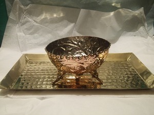 Cuenco de cobre ecológico para sopa, Producto respetuoso con el medio ambiente, comida de 6 pulgadas, BPA, dorado, marrón, logotipo personalizado, clásico, 100 Uds. - Product Image 3