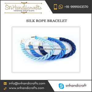 Premium Quality Purchase Best Brand Silk <b>Rope</b> <b>Bracelet</b> of Various Colours From Leading Distributor - Product Image 1