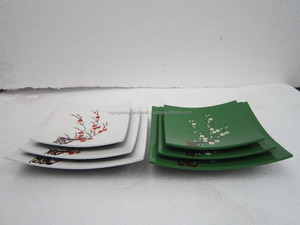 Ensemble de trois plats en laque de style vietnamien, pour décoration de la maison, pièces - Product Image 2