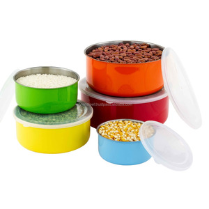 Bol de mélange avec échelle, batteur à œufs de cuisine, ensemble de 3 pièces en acier inoxydable - Product Image 1