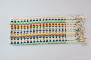 Pompon TURCO Asciugamano, Tovagliolo di Mano Peshkir, Pestemal, Cucina o per uso domestico Commercio All'ingrosso/Multi colore Handloomed Collezione - Product Image 3