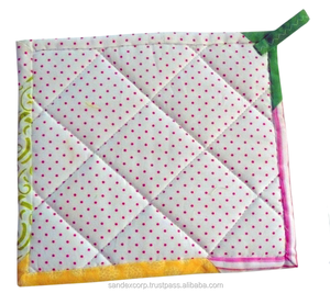 Stripe Design Best Quality <b>Pot</b> <b>Holder</b> for Kitchen Use Supplier in India 100% Cotton <b>pot</b> <b>holder</b> - Product Image 5