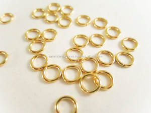 Anillo abierto chapado en oro, joyería - Product Image 2