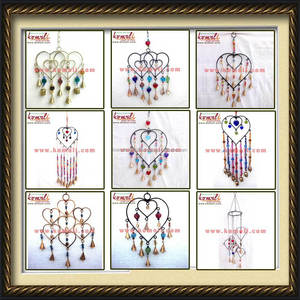 Iron <b>Butterfly</b> Wind Chimes Handmade <b>Garden</b> and Home Decoration, Best Quality Wholesale Windchimes from India for Outdoor Decor - Product Image 5