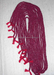 Ruby Rondelle Shape Smooth Natural Gemstone <b>Beads</b> <b>Red</b> Colour Strand Coszcalt Exports Third Party Appraisal - Product Image 2