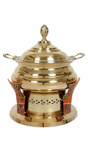 จาน Chafing เซิร์ฟเวอร์บุฟเฟ่ต์เซิร์ฟเวอร์อาหารรายการจัดเลี้ยง - Product Image 1