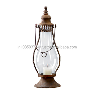 Lampe à huile vintage, aspect bougie, lanterne artisanale - Product Image 2