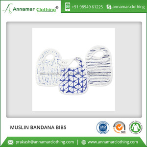 Organic Baby Bandana Bibs with Custom Logo - Product Image 2