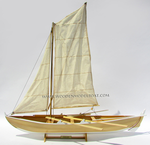 เรือแบบจำลองไม้ oselver เรือหัตถกรรมไม้ - Product Image 2