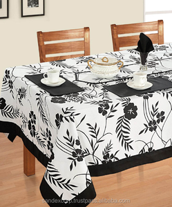 Ropa de mesa impresa personalizada de algodón OEM 100% con su diseño personalizado a precio de fábrica al por mayor en India - Product Image 5