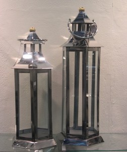 Linterna cuadrada de acero - Product Image 3