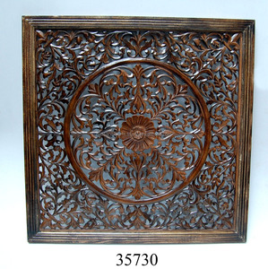 Decorative <b>Wood</b> Wall Paneling Carved Design/ MDF Wall <b>Panel</b> - Product Image 1