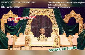 แผงฉากหลังสำหรับตกแต่งเวทีมุสลิมแบบถือมีโครงพิมพ์ลาย Paisley - Product Image 6